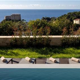 7 Bedroom Villa with Infinity Pool and Sea Views in Dubrovnik, Sleeps 14